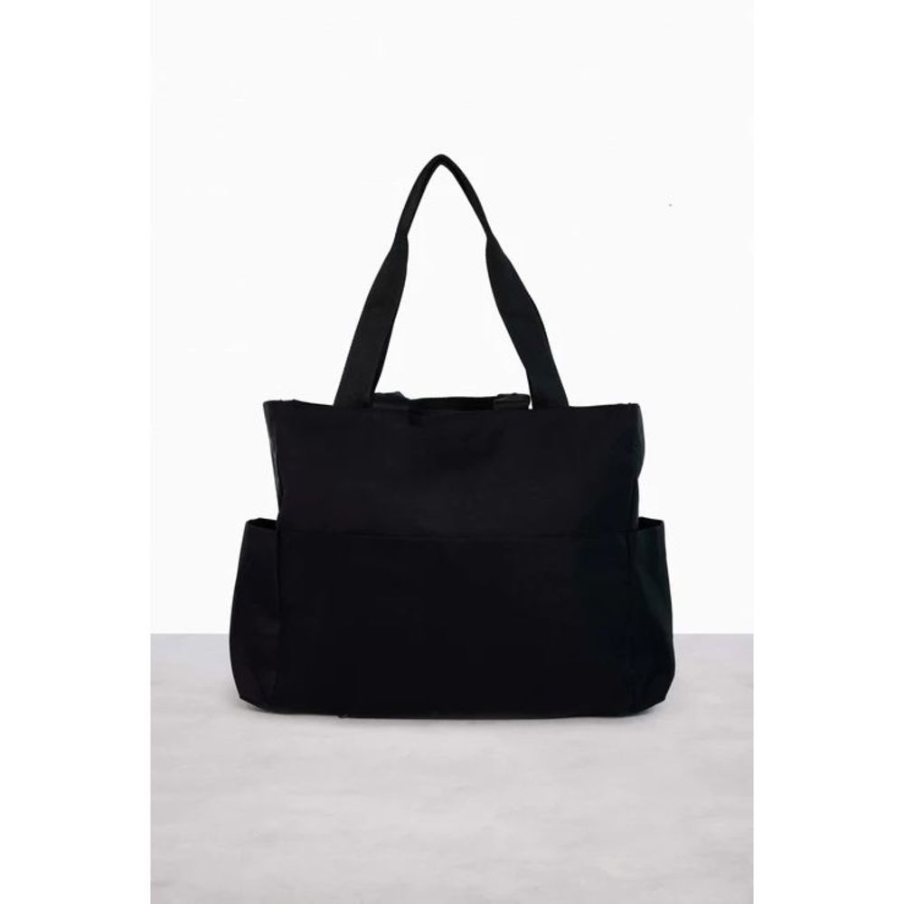 NWT Beis Sports Carryall Tote Duffle in Black - Picture 5 of 11